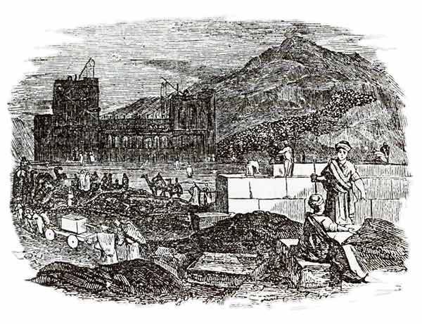 Levy of Men at Work on Solomon's Temple.