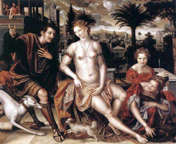 David Spots Bathsheba and Entices Her.