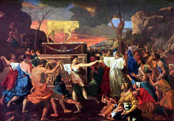 The Adoration of the Golden Calf.