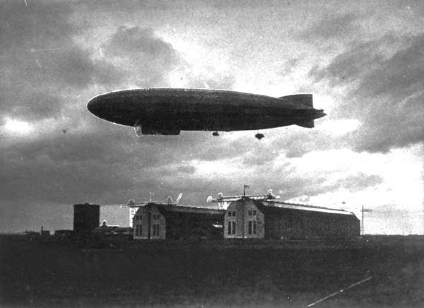 Bodensee Airship in Flight.