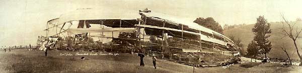 Shenandoah disaster, Sharon, Ohio, 3 September 1925.