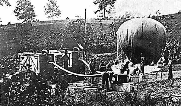 Balloon Ascension, 1862.