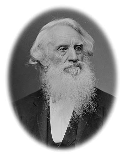 Samuel F.B. Morse, inventor of the telegraph.