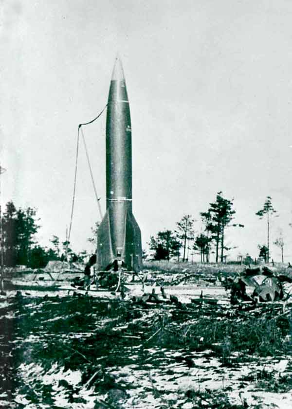 German V-2 Rocket.