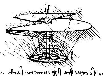 Leonardo da Vinci's Air Screw.