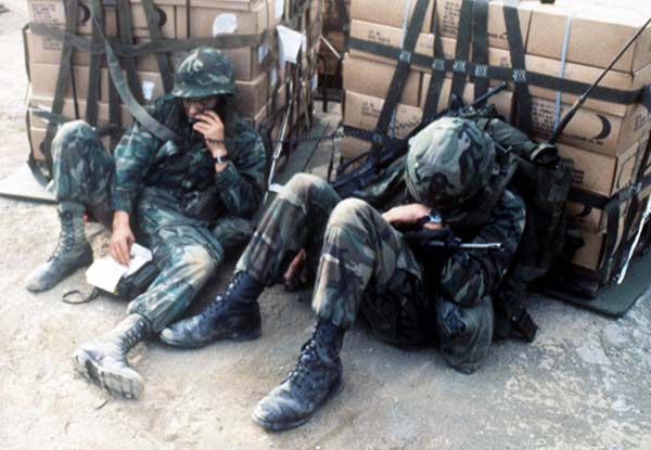 field radio operator.