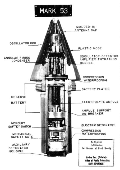 Mark 53 Proximity Fuze.