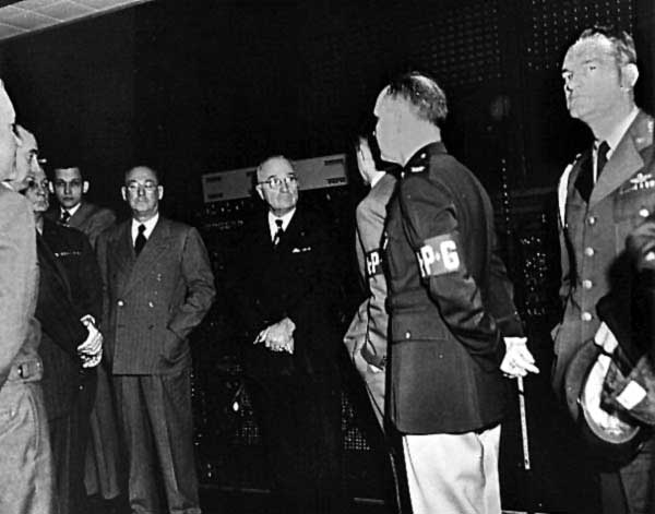 President Harry S. Truman at ENIAC’s Dedication.